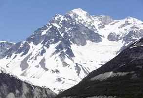 geleira baía nacional parque Nevado montanha cume foto