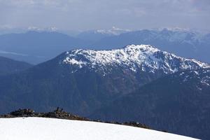 a aéreo Visão a partir de montar robert dentro Juneau Cidade foto