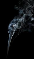 abstrato luz fumaça em Sombrio fundo foto