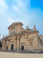 catedral do a suposição do a virgem Mary. dubrovnik, Croácia foto