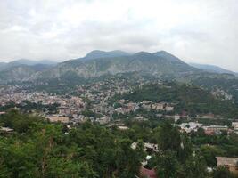 muzaffarabad cidade visualizar, azad Caxemira foto