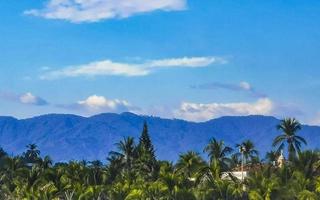 montanha panorama falésias pedras montanhoso tropical panorama porto escondido México. foto