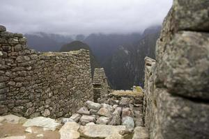 machu picchu em peru foto