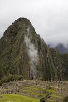 Ruínas de Machu Picchu no Peru foto