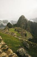 Ruínas de Machu Picchu no Peru foto