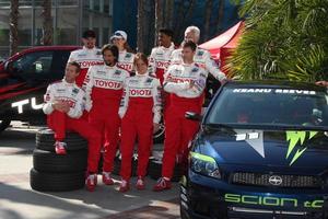 2009 proceleb raça participantes às a Toyota proceleb raça dia em abril 18 2009 às a grandes de praia grande prêmio curso dentro grandes de praia califórnia2009 foto