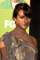 los angeles set 25 lea Michele chega às a peta 30 aniversário gala às hollywood paládio em setembro 25 2010 dentro los angeles ca foto