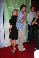 lisa ann walter Zach levi A chegar às a nbc tca festa às a langham Huntington hotel spa dentro Pasadena ca em agosto 5 2009 2009 foto