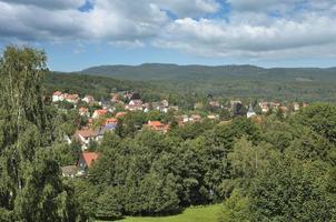 saúde recorrer do mau sachsa, harz montanhas, alemanha foto