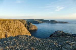 cênico Visão do a mar dentro Suécia, Europa foto