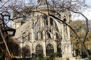 a catedral de notre dame em paris, frança foto