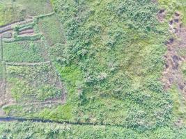 aéreo Visão do terra mapeamento de não tripulado aéreo veículo dentro bogor, Indonésia. foto