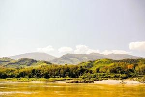 rural panorama dentro Ásia foto