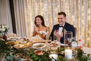 retrato do a recém-casados às a presídio foto