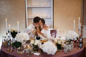 retrato do a recém-casados às a presídio foto