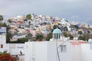 trabalhando classe Vizinhança dentro a cidade do las palmas de garn canarias foto