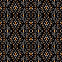 étnico ikat padrões geométrico nativo tribal boho motivo asteca têxtil tecido tapete mandalas africano americano Índia flor foto