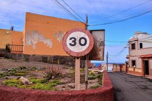 Visão do a rua foto