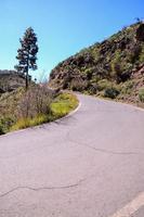 vista panorâmica da estrada foto