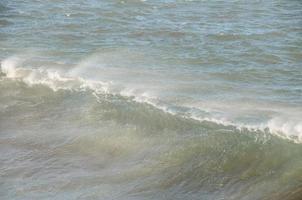 enormes ondas do mar foto