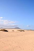 vista panorâmica da praia foto