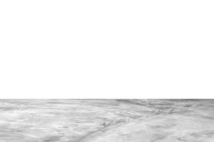 esvaziar cinzento concreto chão isolado em branco fundo foto
