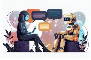 sistema artificial inteligência chatgpt bate-papo robô ai , tecnologia inteligente robô ai bate-papo gpt inscrição Programas foto