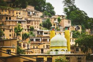 masuleh, Irã, 2022 - casas dentro tradicional Vila do masuleh dentro Gilan província foto