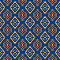 étnico ikat padrões geométrico nativo tribal boho motivo asteca têxtil tecido tapete mandalas africano americano Índia flor foto