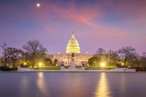 edifício do capitólio dos estados unidos dc foto