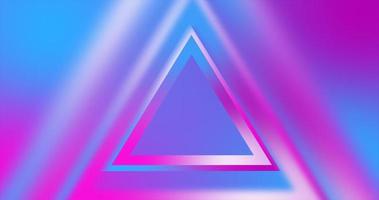abstrato roxa e Rosa triângulos brilhante suculento borrado abstrato ciclo fundo foto