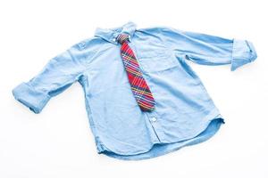 camisa da moda com gravata foto