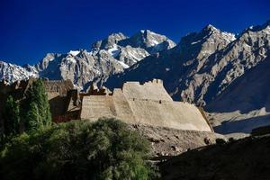 a antigo pedra castelo dentro tashkurgan, China foto