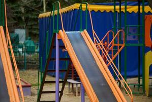 esvaziar playgrounds para jogando, Ucrânia foto