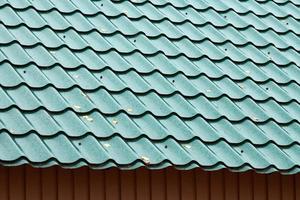 padrão de telha de telhado moderno. foto