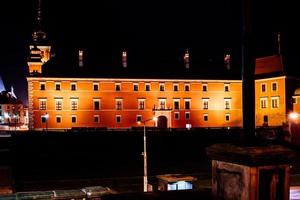 warsaw, poland 2017- área turística da cidade velha de warsaw foto