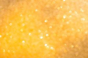 amarelo bokeh e desfocado fundo com cópia de espaço foto