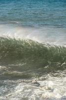 enormes ondas do mar foto