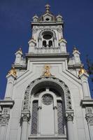 rua búlgara Igreja de Stephen em Istambul, Turquia foto