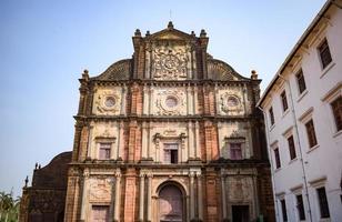 antigo basílica do bom Jesus velho goa Igreja às sul parte do Índia, basílica do bom Jesus dentro velho Goa, que estava a capital do goa dentro a cedo dias do Português regra, localizado dentro Goa, Índia foto