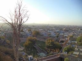 nascer do sol Visão a partir de Jodhpur cidade foto