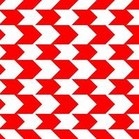 clássico vermelho e branco divisa desatado padronizar. desatado zig zag padronizar fundo. regular textura fundo. adequado para poster, folheto, folheto, pano de fundo, cartão, etc. foto