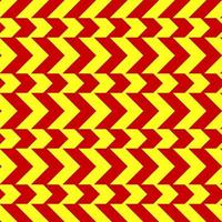 clássico vermelho e amarelo divisa desatado padronizar. desatado zig zag padronizar fundo. regular textura fundo. adequado para poster, folheto, folheto, pano de fundo, cartão, etc. foto