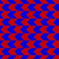 clássico vermelho e azul divisa desatado padronizar. desatado zig zag padronizar fundo. regular textura fundo. adequado para poster, folheto, folheto, pano de fundo, cartão, etc. foto