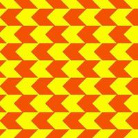 clássico amarelo e laranja divisa desatado padronizar. desatado zig zag padronizar fundo. regular textura fundo. adequado para poster, folheto, folheto, pano de fundo, cartão, etc. foto