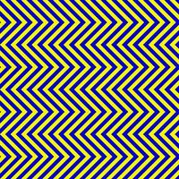 clássico azul e amarelo divisa desatado padronizar. desatado zig zag padronizar fundo. regular textura fundo. adequado para poster, folheto, folheto, pano de fundo, cartão, etc. foto