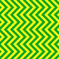 clássico verde e amarelo divisa desatado padronizar. desatado zig zag padronizar fundo. regular textura fundo. adequado para poster, folheto, folheto, pano de fundo, cartão, etc. foto