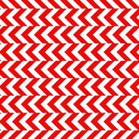 clássico vermelho e branco divisa desatado padronizar. desatado zig zag padronizar fundo. regular textura fundo. adequado para poster, folheto, folheto, pano de fundo, cartão, etc. foto