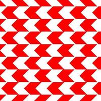 clássico vermelho e branco divisa desatado padronizar. desatado zig zag padronizar fundo. regular textura fundo. adequado para poster, folheto, folheto, pano de fundo, cartão, etc. foto