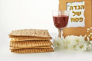 conceito de celebração de pesah - feriado da Páscoa judaica foto